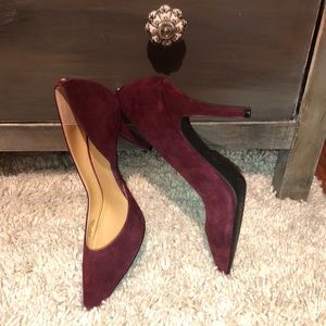 NEW! Michael Kors suede heels